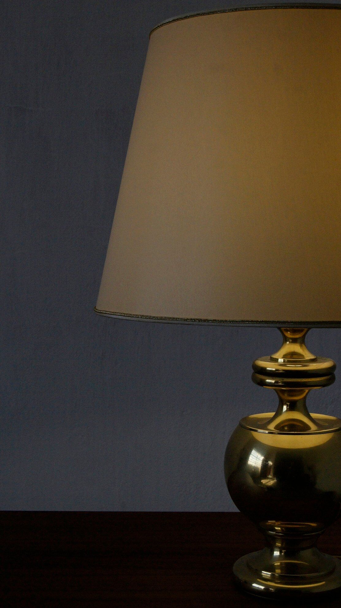 Vintage Brass Table Lamp