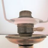 Tripod floor lamp vintage brass 60s