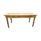 Table de ferme en merisier