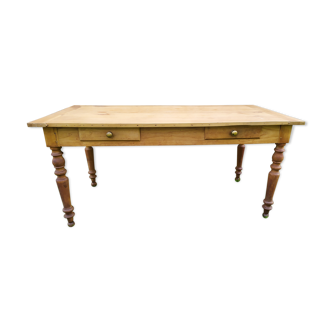 Cherry farm table