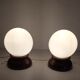 Pair of vintage bedside lamps