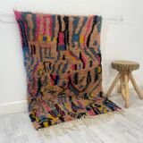 Handcrafted Moroccan Berber carpet 135 x 94 CM