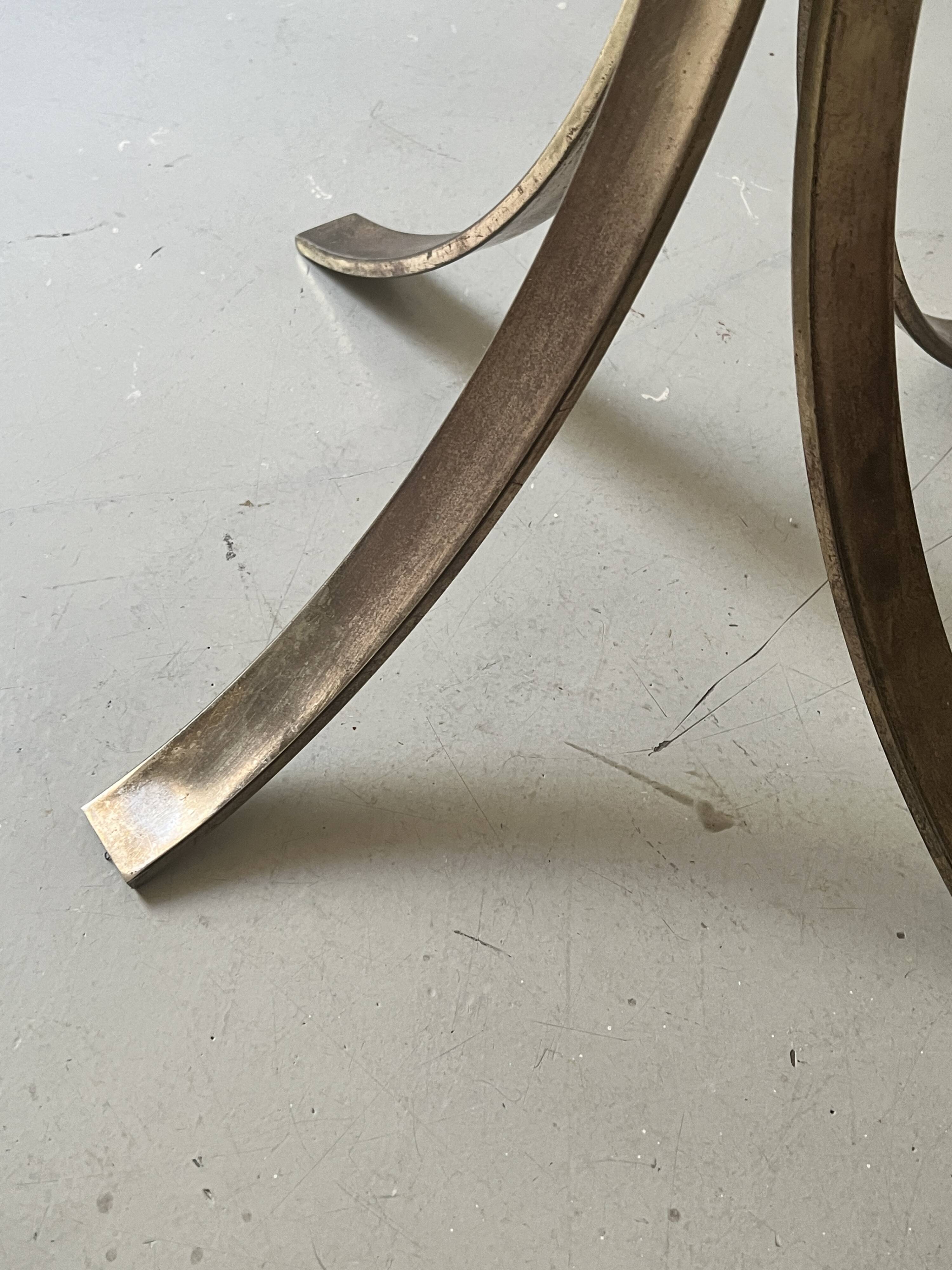 Tulip metal swivel chair, 1970s design