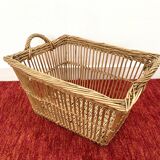 XL rattan trunk basket