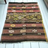 Oushak Handwoven Tribal Kilim Rug