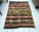 Tapis Kilim tribal tissé à la main Oushak
