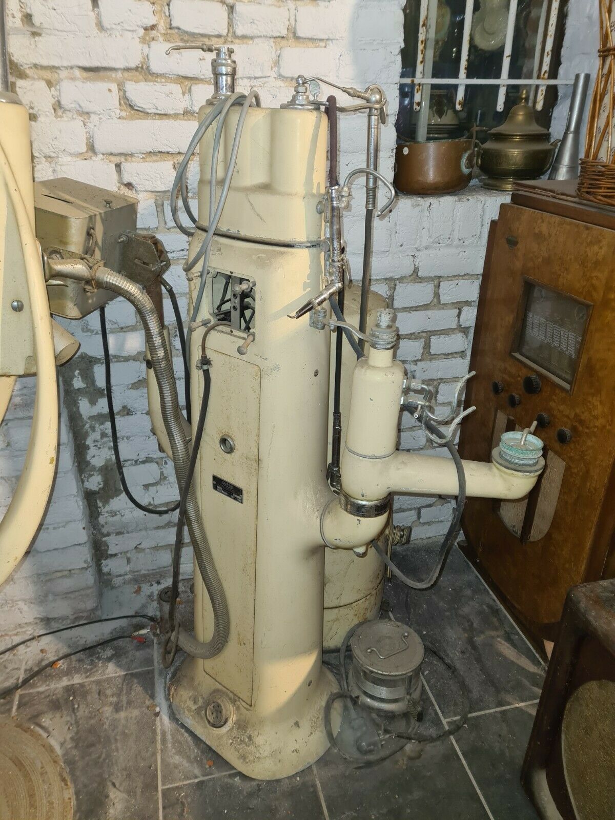 vintage dentist chair