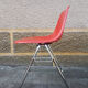 Chaise DSS orange par Charles et Ray Eames pour Herman Miller années 60