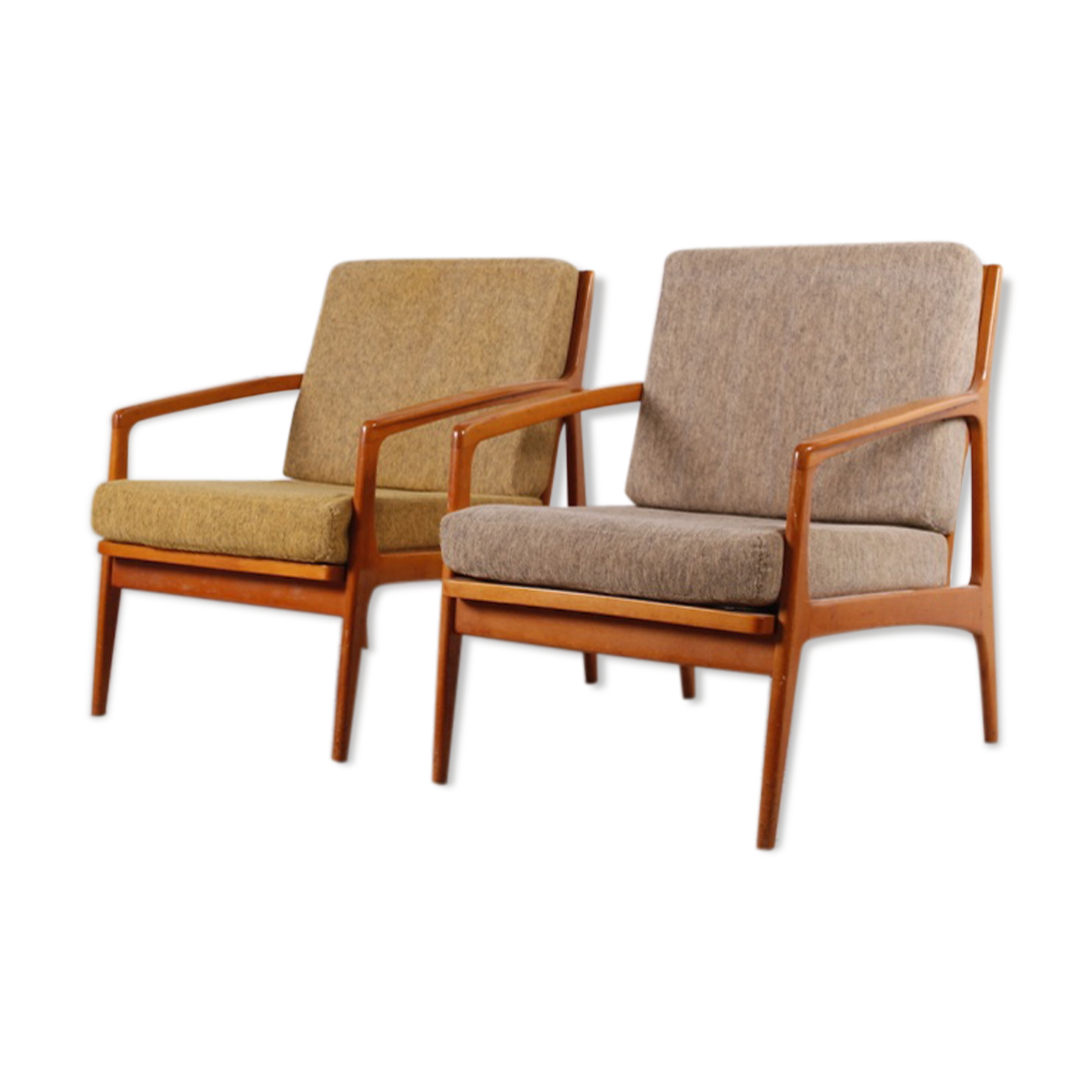 Set of 2 armchairs 1950