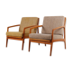 Set of 2 armchairs 1950
