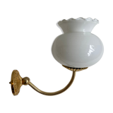 Opaline wall sconce
