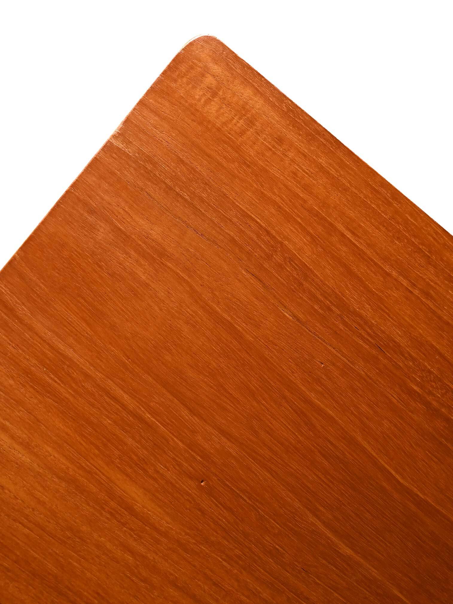 Vintage dining table with wings