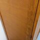 Vintage oak wardrobe from the 1960s.