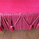 Lot de 2 fauteuils crapauds en velours rouge