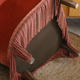 Fauteuil crapaud rose