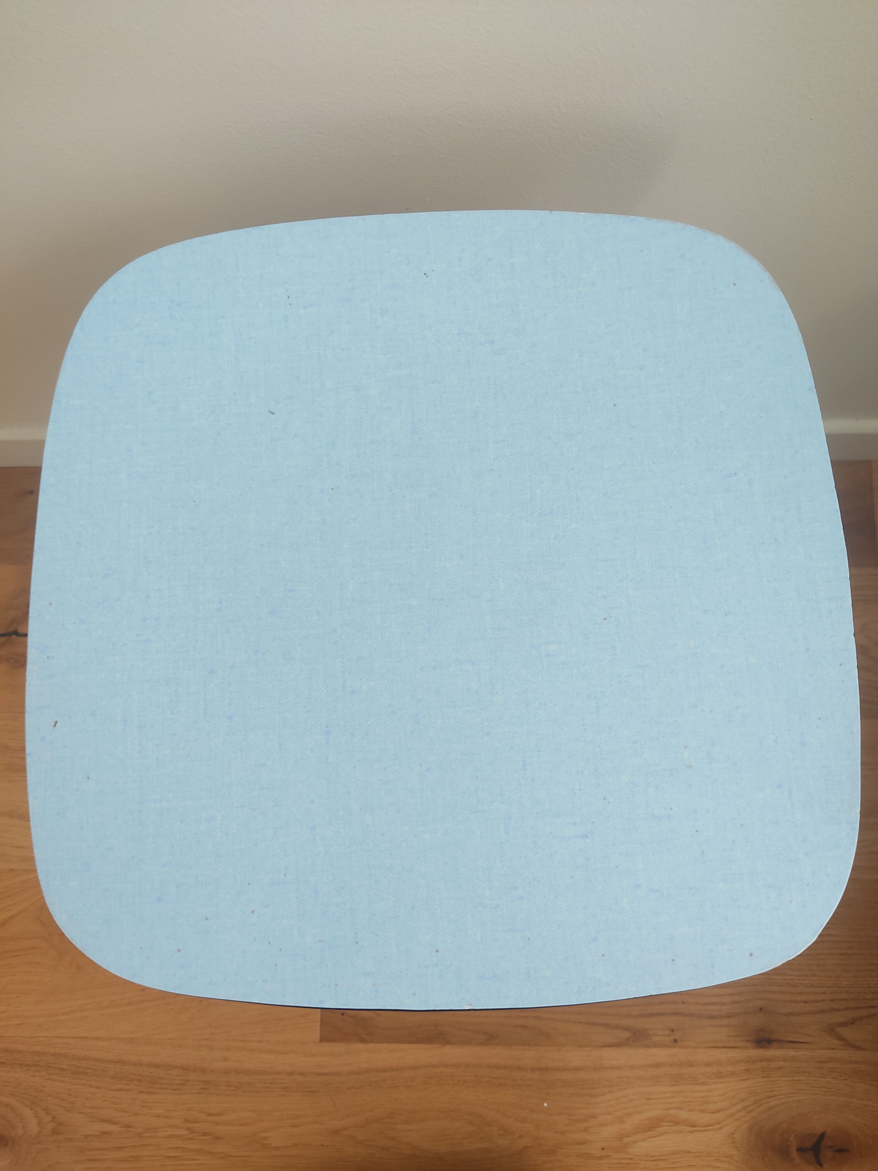 Azure formica stool