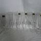 Set of 6 Luminarc champagne flutes from Arques glassworks