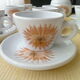 Vintage coffee service Faiencerie de Saint Amand 1713