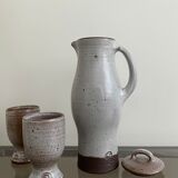Pitcher set & cups by Jeanne and Norbert Pierlot