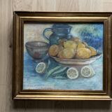 Still Life Painting with Lemons