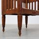 Large Arts & Crafts oak side chair, Belgium ca. 1915