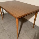 Scandinavian extendable vintage table from the 60s