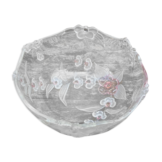 Coupe en verre waltherglass-Décor fleurs