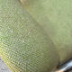 Fauteuil vintage Strafor Steelcase 421, vert chiné