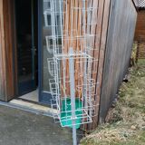 Card holder on wheels