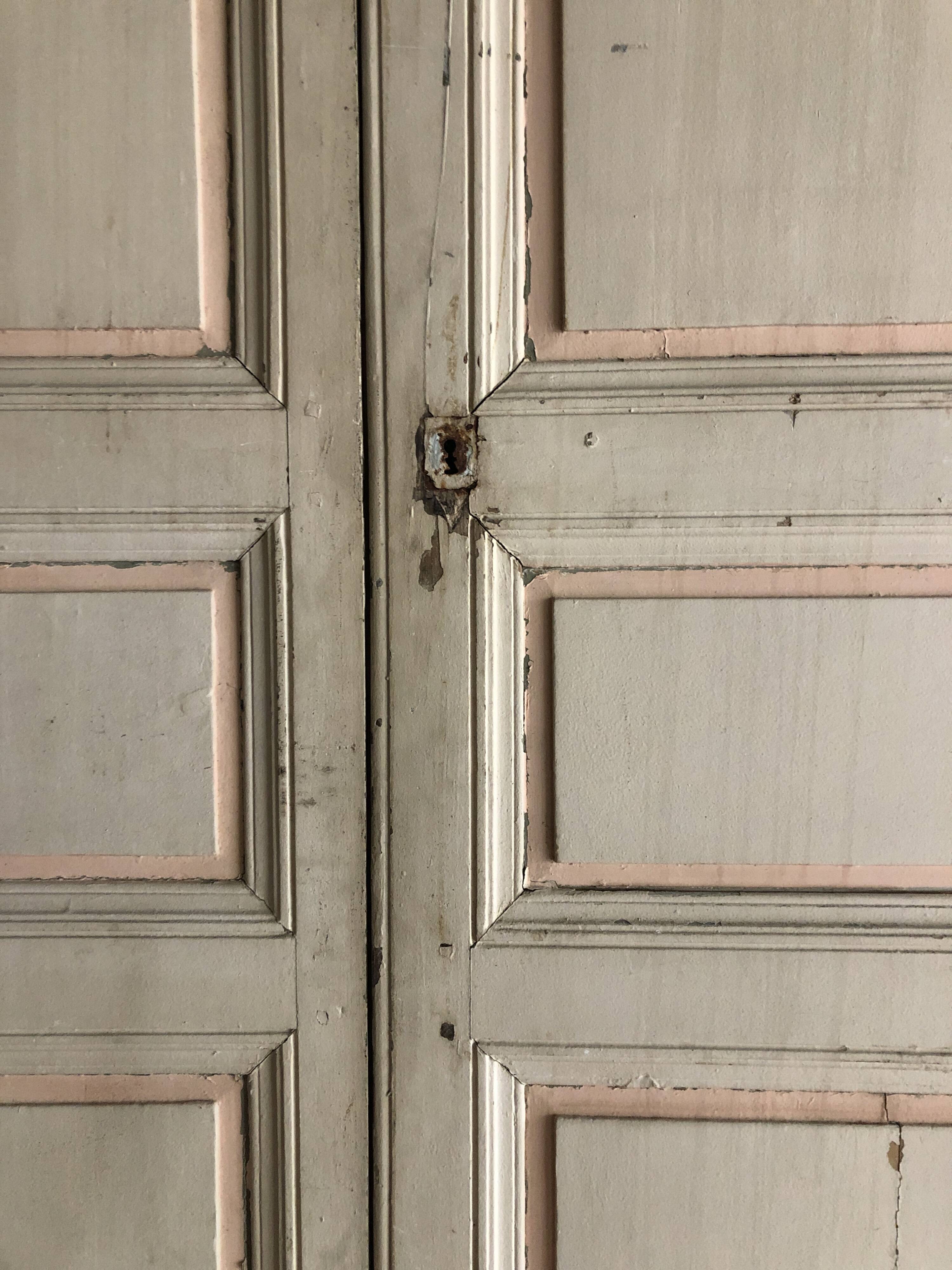 Pair of cupboard doors