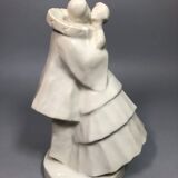 THE KISS by Edouard Marcel Sandoz in Haviland Limoges porcelain
