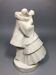LE BAISER par Edouard Marcel Sandoz en porcelaine de Limoges Haviland
