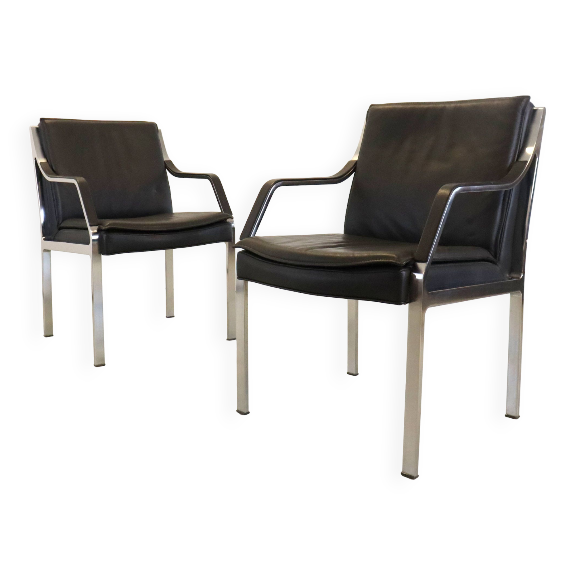 Alpha Art collection armchair Walter Knoll set of 2 pieces - Preben Fabricius & Jorgen Kastholm