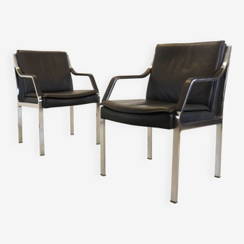 Alpha Art collection armchair Walter Knoll set of 2 pieces - Preben Fabricius & Jorgen Kastholm