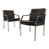 Fauteuil de la collection Alpha Art Walter Knoll set de 2 pièces - Preben Fabricius & Jorgen Kastholm