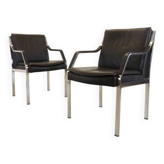 Alpha Art collection armchair Walter Knoll set of 2 pieces - Preben Fabricius & Jorgen Kastholm