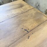 Walnut farmhouse table 2.10m from the 50s