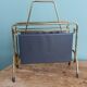 Modernist letter holder mail holder magazine rack style Jacques Adnet