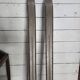 Pair of wooden skis from the 1940s