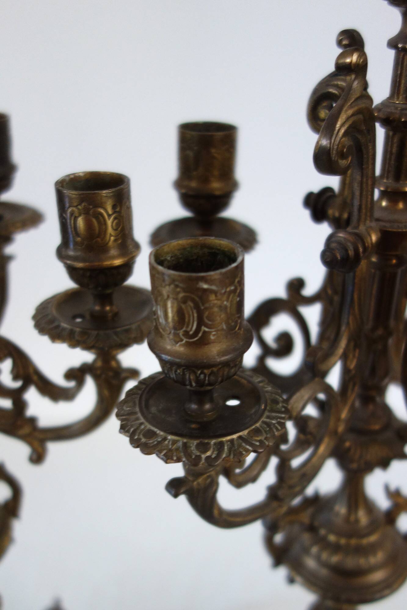 Pair of candelabra, mid-19th century