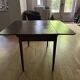 Antique drop-leaf table