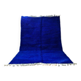 Berber rug blue majorelle 300x200cm - handmade