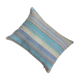 Cushion 40 cm x 30cm beige and blue