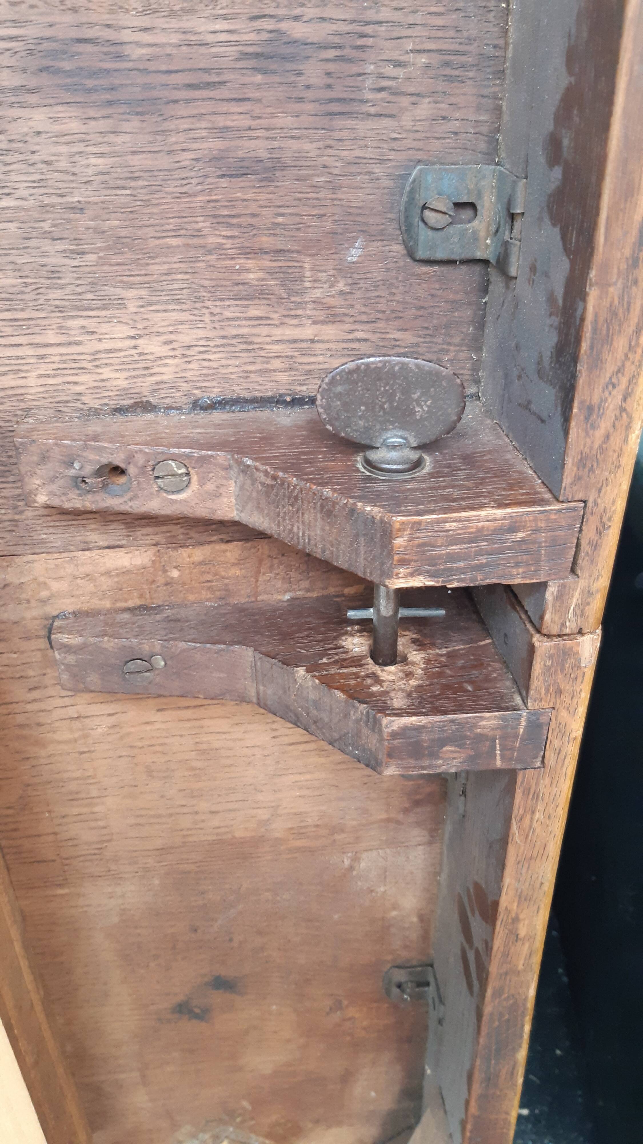 Solid oak art deco table