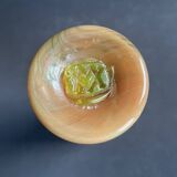Cylindrical vase signed – Verriers de Maure Vieil