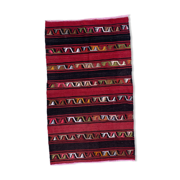 Medium Vintage Turkish Kilim Rug 178x107 cm Wool Kelim