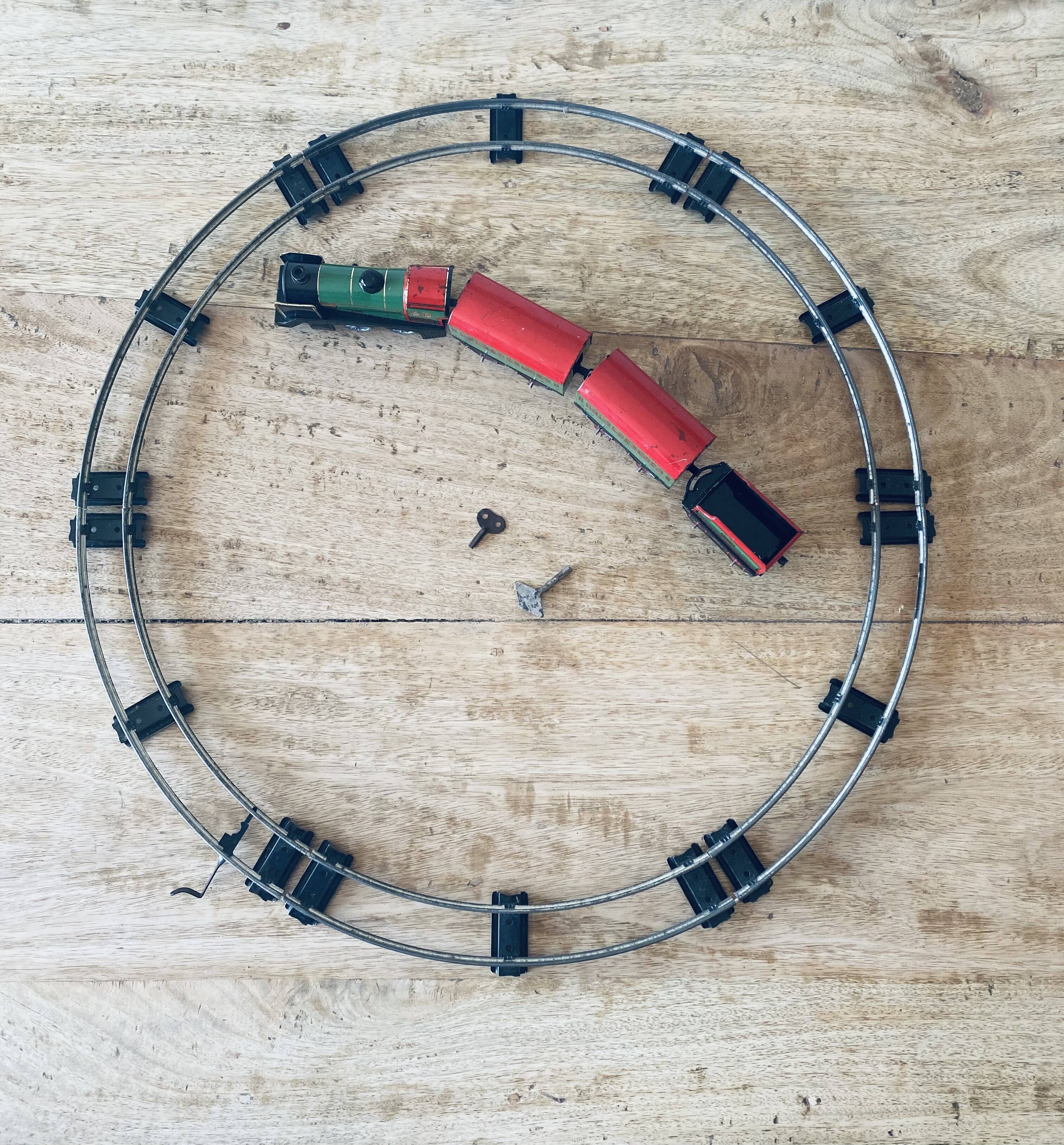 Metal Meccano Hornby Train of the 1940s