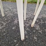 Set of 3 vintage bistro chairs