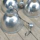 Set of 3 industrial pendant lights