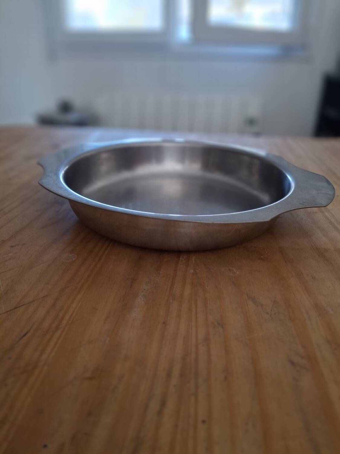 Vintage stainless steel serving dish – BB Lyon (Bouillet & Bourdelle) – year